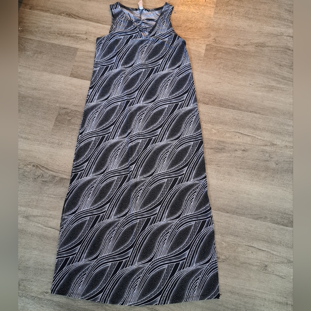 ☀️ M 2 Dye 4 Sleeveless Maxi Dress CS